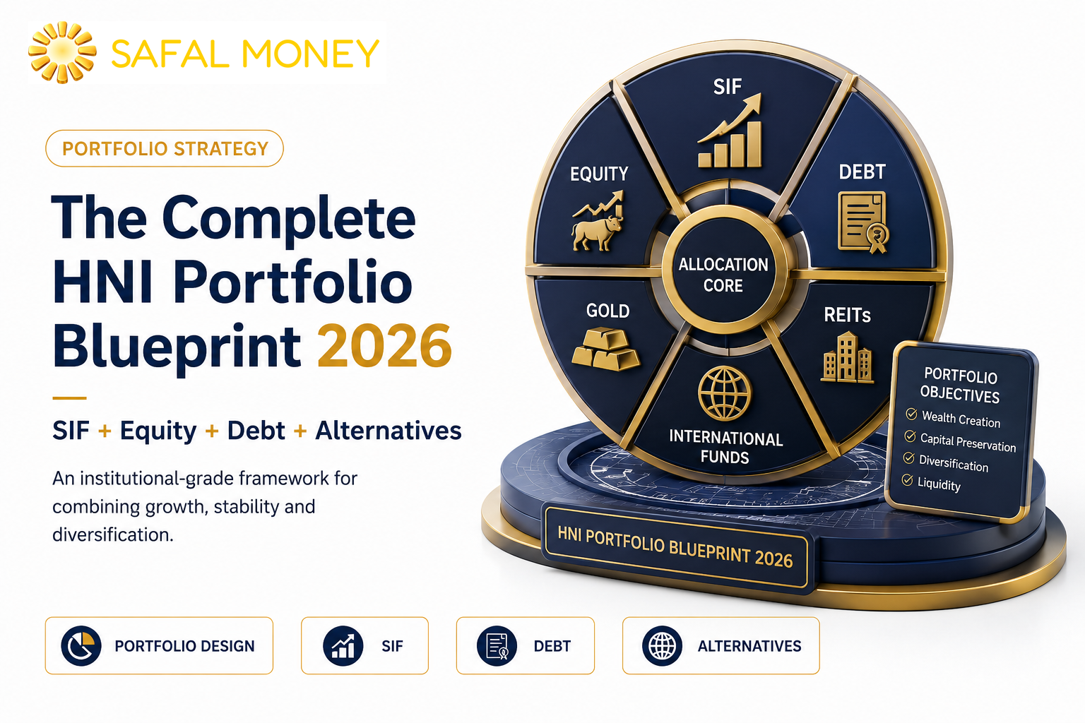 The complete HNI portfolio blueprint 2026 — SIF, equity, debt and alternatives architecture