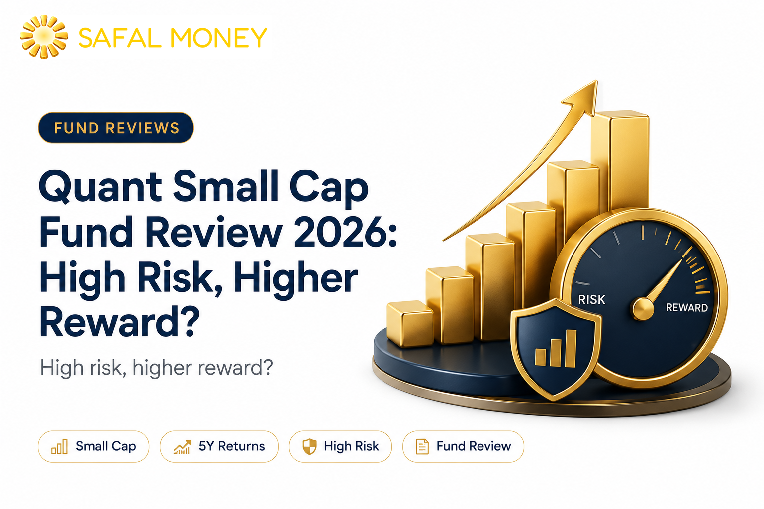 Quant Small Cap Fund Review 2026 - High risk, higher reward, risk vs reward gauge