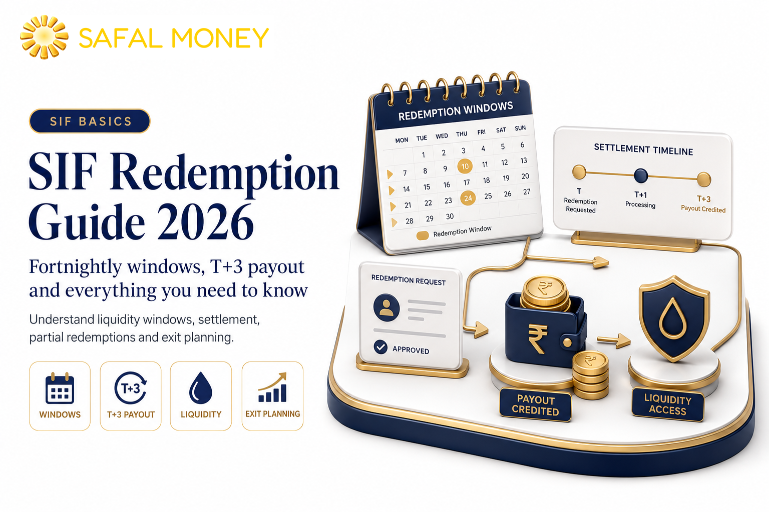 SIF Redemption Guide: Fortnightly Windows, T+3 Payout and Everything You Need to Know