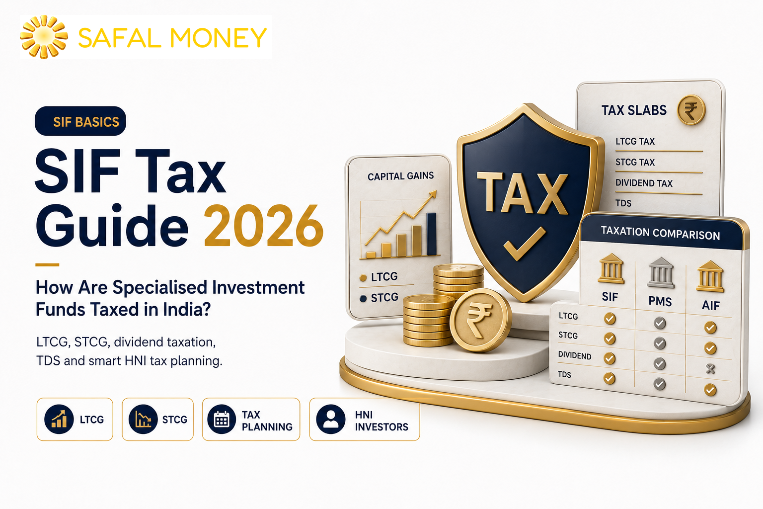 SIF tax guide 2026 — how Specialised Investment Funds are taxed in India