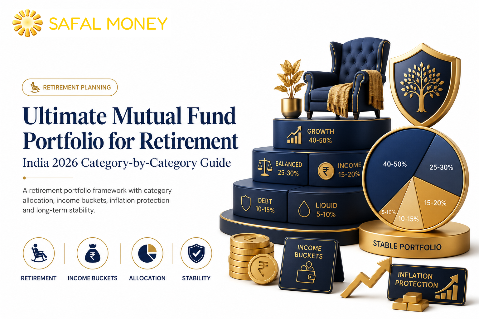 The Ultimate Mutual Fund Portfolio for Retirement in India: Category-by-Category Guide